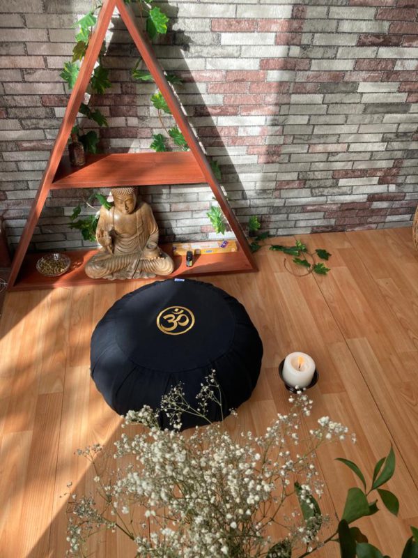 Zafú- Cojín de Meditación de Cascarilla - Imagen 4